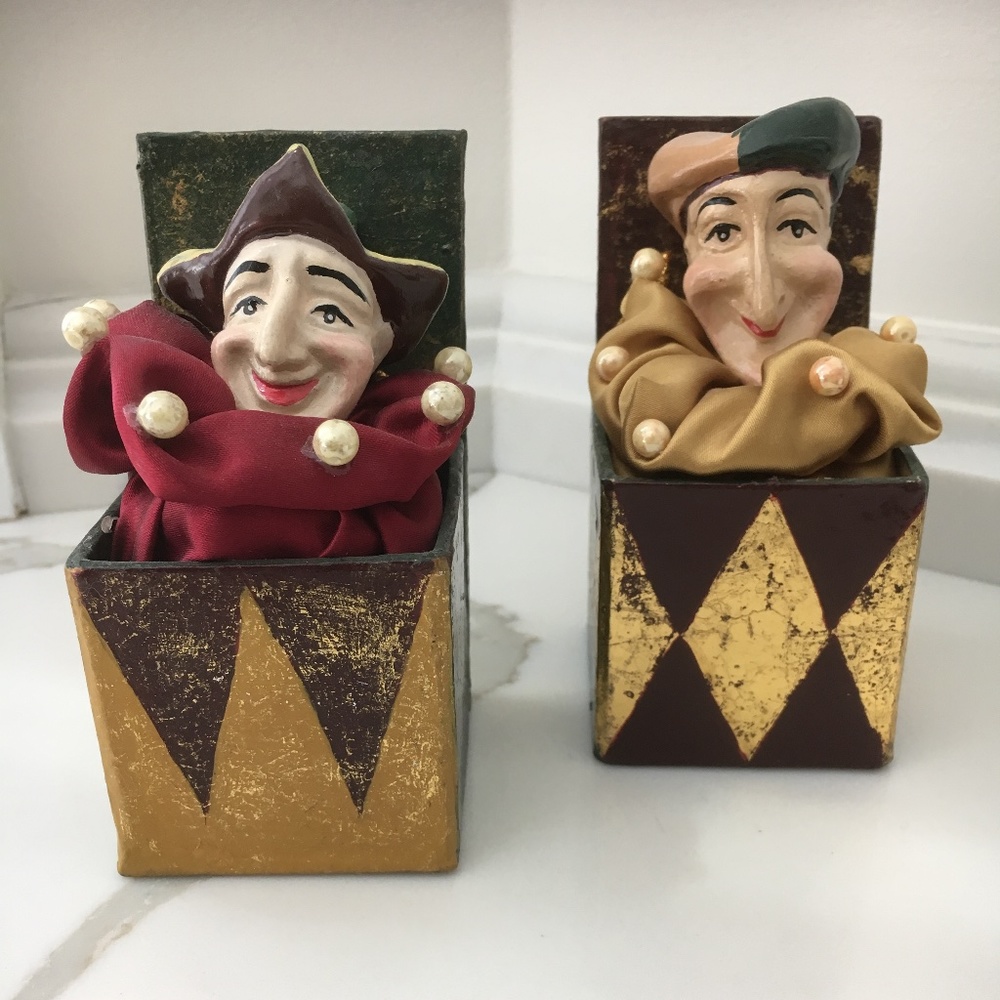 2 Court Jesters in a box